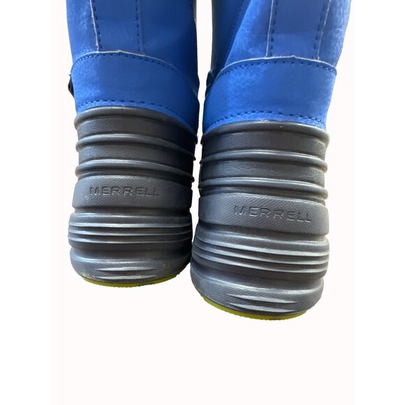 Merrell men’s quest waterproof blue snow boots 6M SKU 6279 main image 7